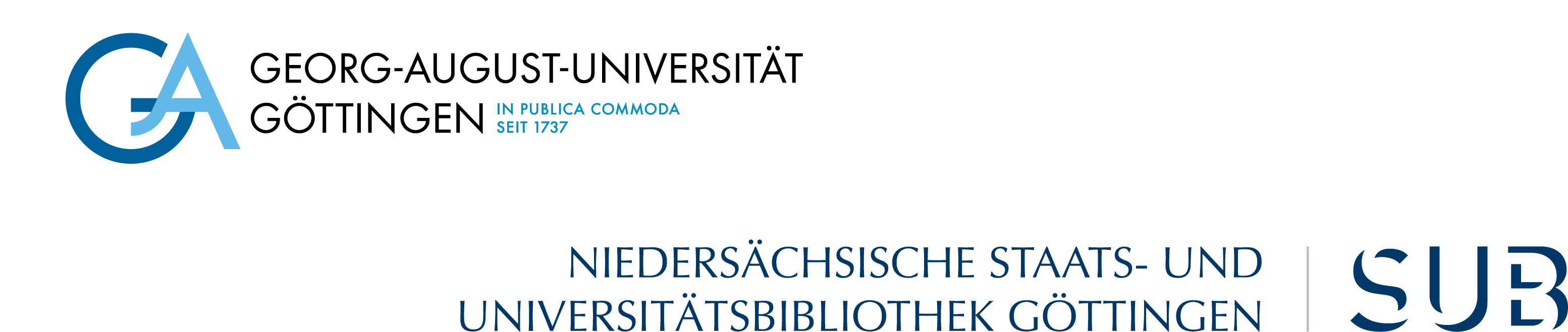 Niedersächsische Staats- und Universitätsbibliothek Göttingen logo